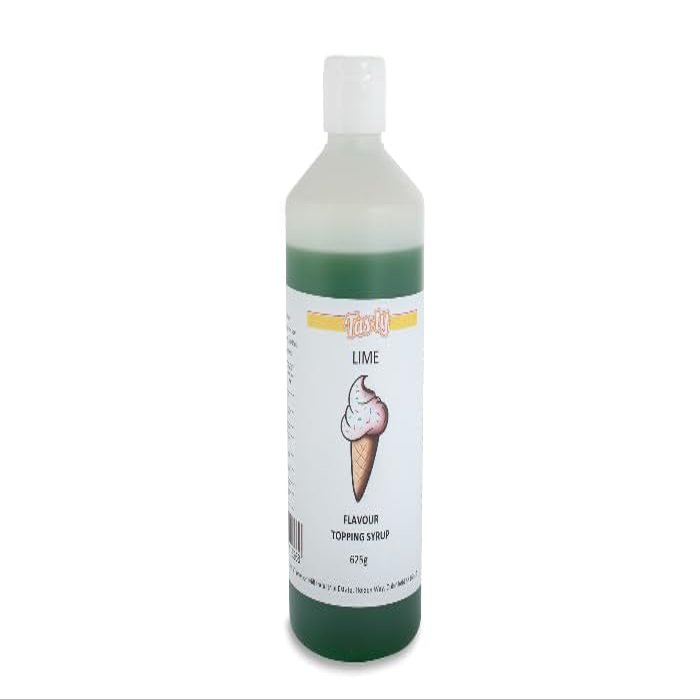 TAS-TY Lime Ice Cream Topping Sauce 625g (x6)