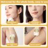 Electric Threading Epilator Women's Electric Thread Epilator Facial Hair Remover for Women Physical Threader Hair Remover Epilator Women's Face Epilator for Arms and Legs (Gold) view 3