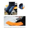 YXCMD Curved Transfer Board,Elderly Transfer Board, Patient Slide Assist Device,Heavy Duty Slide Boards for Transfers of Seniors and Handicap Hold up to 440Lbs(Orange) view 3