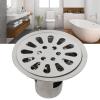 Glomora Floor Drain, 3.5 Inch Stainless Steel Odor Resistant Deep Water Sealing Round Shower Drain Kit for Kitchen Bathroom Balcony view 3