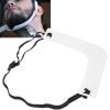 Men's Mustache and Beard Shaper: Plastic Neckline Trimming Guide for Perfect Shaping Ideal Tool for Styling and Trimming Beards view 4