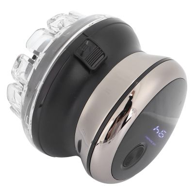 Rechargeable Waterproof Electric Head Hair Shaver for Men, High Precision Hair Cutter for Self Bald Hair Trimming with Circular Clipper