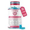 Magnesium Glycinate Gummies Adult - Mixed Berry Flavor, 400mg High Absorption Magnesium Chewable for Stress Relief, Sleep & Muscle Relaxation - Non-GMO, Gluten-Free - 60 Count, 30-Day Supply view 1