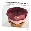 8 Pcs Multifunctional Storage Tray Letter Tray Document Holder Catch All Trays Bathroom Vanity Tray Trinket Dish Leather Key Holder Change Tray Travel Metal Cosmetic Console Table/415 view 2