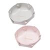 8 Pcs Multifunctional Storage Tray Letter Tray Document Holder Catch All Trays Bathroom Vanity Tray Trinket Dish Leather Key Holder Change Tray Travel Metal Cosmetic Console Table/415 view 3