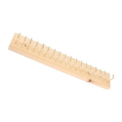 1pc Wall Hanging Jewelry Rack Necklace Holder Wall Jewelry Hook Wall Mounted Necklace Display Stand Earring Display Stand Hanging Earring Bar Earring Hanger Wooden Solid Wood Shelf/499