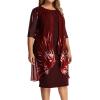 Party Dresses for Women 2024 Pink Dress Summer Outfits 2024 Holiday Beach Summer Outfits Sheer Dresses for Women Sexy Floral Dress Beige Vestidos de Fiesta para Largos view 1