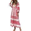 Vestidos para 2024 Dinner Dress Waffle Knit Swing Dress for Women Modest Dresses for Women Holiday Summer Rave Party Casual Formal Graphic 3/4 Sleeve Business Sun Short Sleeve view 1