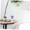 1pc Hair Tie Display Stand Hair Rope Storage Stand Bracelet Organizer Hair Ring Stand Hair Clasp Holder Stand Linen T- Bar Bangle Organizer Watch Props Jewelry Flannel/447 view 2