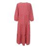 Women's Plus Size Mini Dress Black or Red XL Sleeveless High Waist Mesh with Pocket A-line Casual Chic Occasion Wear for Women Plus Size Easter Wedding Guest Dress view 3