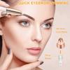 Mabta 4pcs Replacement Heads For Hair Remover Replacement For Hair Removal Tool Eyebrow Trimmer Electric Eplicator Painless Cleaning view 2