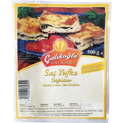 Calikoglu Teigblatter Filo Pastry Sheets phyllo dough 500 gram