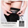 FRCOLOR Adjustable Anti-slip Boot Straps for Thigh High and Knee Boots 2 Elastic Bands and 28 Non-marking Fixing Pads for Secure Fit view 4