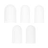 minkissy 5pcs Finger Cots Silicone Covers Breathable Non-Slip Insulated Cut-Resistant for Guitar Violin Piano Drum view 1