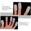 minkissy 5pcs Finger Cots Silicone Covers Breathable Non-Slip Insulated Cut-Resistant for Guitar Violin Piano Drum view 2