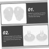 minkissy 4pairs Wear Pads for Sandals Silicone Blister Non-Slip Comfort Pads for Shoes view 2