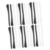 Homoyoyo 12pairs Slip Spectacle Sleeves Glasses Grips Eyeglass Ear Cushions Wear Glasses Covers Eyewear Retainer for Slip Prevention Temple Tips Ear Grips Silicone Eyeglass Leg Tubes view 1