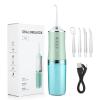 Dental Water Flosser Oral Cleaning Irrigator 3 Modes USB Rechargeable Dental Water Flosser Portable Oral Care Irrigator IPX7 Rated Waterproof view 1