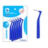 BOULTON Angle Interdental Brushes  Pack of 10 | L Shape Interdental Brush for Teeth Clean Oral Hygiene Tooth Floss | Dental Picks Interdental Toothpick Stick Toothbrushes Teeth Brushes (0.6mm) view 1