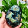 BIANMTSW Home Collections Natural Crystal 200g-2100g Natural Flashy Labradorite Quartz Crystal Stone for Display 1PC (Color : 1960g-2100g 1pc) view 4