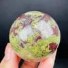 CZAOINCU Home Collections Balance Natural Dragon Blood Stone Sphere Crystals Gemstones Home Decoration Home Decoration view 1