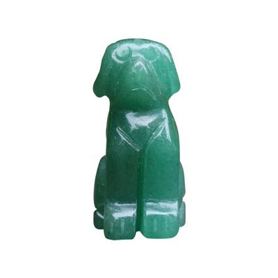 CZAOINCU Home Collections Coquette Room Decor Stone Crafts Statue Dog Statue Jade Dog Adornment Home Flowerpot Decoration Dog Shape Small Adornment Home Decoration Dog Table Decor Grunge Room Decor