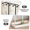 2pcs Show Rack Necklaces Keychain Ring Holder Jewelry Tray Storage Shelves Choker Storage Shelf Hanging Necklace Organizer Earrings Holder Necklace Storage Bracelet Household Pp/344 view 4