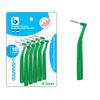 BOULTON Angle Interdental Brushes  Pack of 10 | L Shape Interdental Brush for Teeth Clean Oral Hygiene Tooth Floss | Dental Picks Interdental Toothpick Stick Toothbrushes Teeth Brushes (0.5mm) view 1
