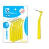 BOULTON Angle Interdental Brushes  Pack of 10 | L Shape Interdental Brush for Teeth Clean Oral Hygiene Tooth Floss | Dental Picks Interdental Toothpick Stick Toothbrushes Teeth Brushes (0.45mm) view 1