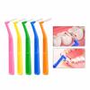 BOULTON Angle Interdental Brushes  Pack of 10 | L Shape Interdental Brush for Teeth Clean Oral Hygiene Tooth Floss | Dental Picks Interdental Toothpick Stick Toothbrushes Teeth Brushes (0.45mm) view 3