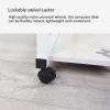 Yidlkecqey Overbed table 140 * 45,over the bed table with wheels,overbed table with wheels adjustable height,over the bed table,bed table, bed table tray,bed table with wheels (Color : White) view 4