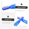 GOOHOCHY 10pcs Prison Toothbrushes Mini Soft Toothbrushes for Teeth Cleaning Finger Prison Essentials Portable view 2