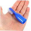 GOOHOCHY 10pcs Prison Toothbrushes Mini Soft Toothbrushes for Teeth Cleaning Finger Prison Essentials Portable view 4