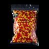 100PCS Size 0# Empty Hollow Hard Gelatin Fillable for Pill Empty Gel Caps Yellow Medicine Bottles for Liquid Clear view 3
