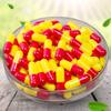 100PCS Size 0# Empty Hollow Hard Gelatin Fillable for Pill Empty Gel Caps Yellow Medicine Bottles for Liquid Clear view 4