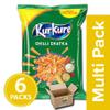 Kurkure Case Of 30 Crisp Chips Snacks | Chilli Chatka 30x70g Grocery King view 2
