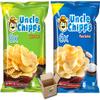 Uncle Chips Pack Of 12 Potato Chips Snack Crisps | Spicy Retreat 6x50g + Plain Salted 6x50g (12x50g) Grocery King view 1