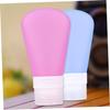 3pcs Set Travel Containers Travel Bottles Shampoo Dispenser Container Small Container Travel Size Bottles Toiletries Liquid Containers Liquid Bottles for Travel Silicone Bottles/272 view 2