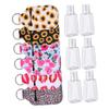 12pcs Bottle Set Empty Bottle Keychain Perfume Bottle Keychain Refillable Bottles Keychain Mini Containers Perfume Sun Bottle Lip Balm Pouch Portable Neoprene Hand Bottle/140 view 1
