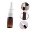 10pcs Perfume Bottle Nose Spray Empty Nose Bottle Plastic Container Clear Container Water Mister Bottle 10ml Bottles Spray Pump Travel Vial Multicolor Pp/204 view 2