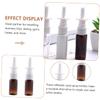 10pcs Perfume Bottle Nose Spray Empty Nose Bottle Plastic Container Clear Container Water Mister Bottle 10ml Bottles Spray Pump Travel Vial Multicolor Pp/204 view 3