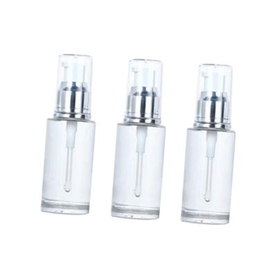 3pcs Cosmetic Bottle Travel Dispenser Glass Spray Bottle Shampoo Dispenser Glass Travel Bottle Travel Pump Bottle Soap Empty Press Bottle Water Dispenser/139