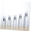 3pcs Cosmetic Bottle Travel Dispenser Glass Spray Bottle Shampoo Dispenser Glass Travel Bottle Travel Pump Bottle Soap Empty Press Bottle Water Dispenser/139 view 2