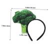 2pcs Vegetable Headband Vegetables Hair Decorations Face Washing Headbands Fun Headband for Women Party Decorations Cute Headband Accessories Fabric Food Miss/232 view 4