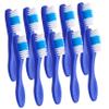 Anneome Mini Travel Toothbrushes 10pcs Soft Bristle Sturdy Oral Cleaning Brushes for Rehabilitation Centres and Detention Facilities view 1