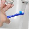 Anneome Mini Travel Toothbrushes 10pcs Soft Bristle Sturdy Oral Cleaning Brushes for Rehabilitation Centres and Detention Facilities view 3