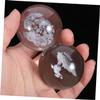 Anneome 2pcs Small Glass Hand Massaging Balls for Adults Portable Stress Relief Hand Therapy Balls with Smooth Polished Design and Relaxation view 4