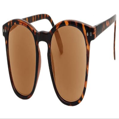 I-Sential Reading Sunglasses Tortoise Brown Flex Temples UV400 Brown Lens Sun Readers Mens Womens Tinted Glasses & Case +2.75