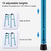 Wzmazingly Walking Frame For Seniors Stabilize, Stair Climbing Aid, Lightweight Foldable Aluminum Stair Walker For Elderly & Disabled, Load Capacity 180kg view 3