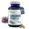 Hepatica Lungwort (Pulmonaria) 2,000mg | 4:1 Extract (500mg) | 120 Vegan Capsules | High Strength Lung Support, Respiratory Cleanse & Detox | 3rd Party Lab Tested view 1